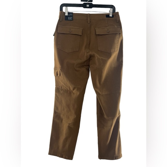 NWT Kut from the Kloth Miller High Waist Wide Leg Cargo Jeans 10 - Picture 4 of 10